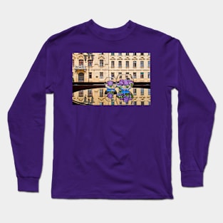 Looking out of the hotel window Long Sleeve T-Shirt